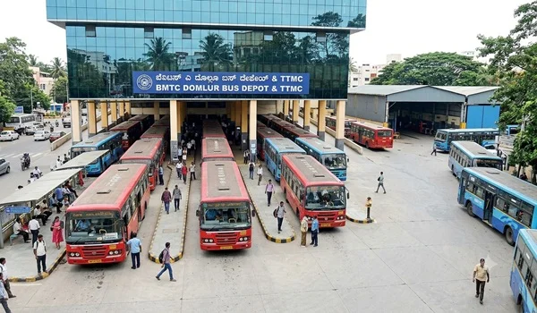 BMTC Domlur Bus Depot